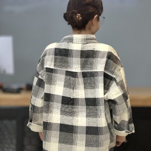 پیراهن چهار خونه2