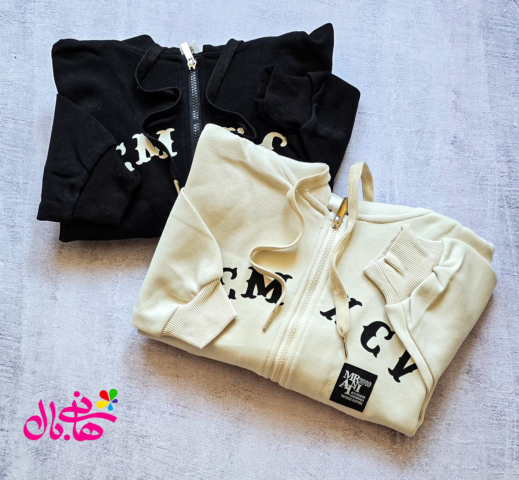 سویشرت پشت طرح دار 85107